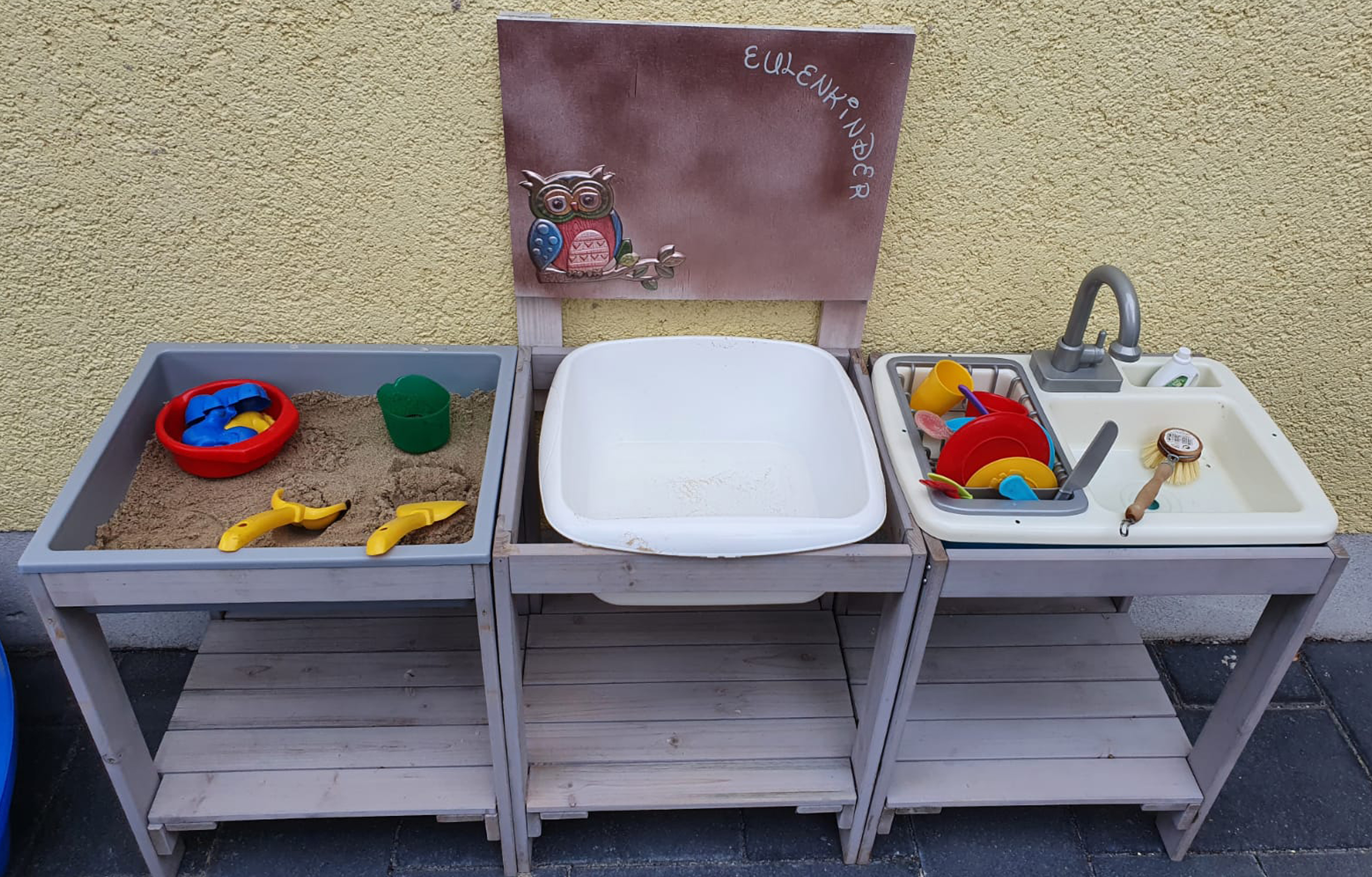 Eulenkinder Aussenbereich